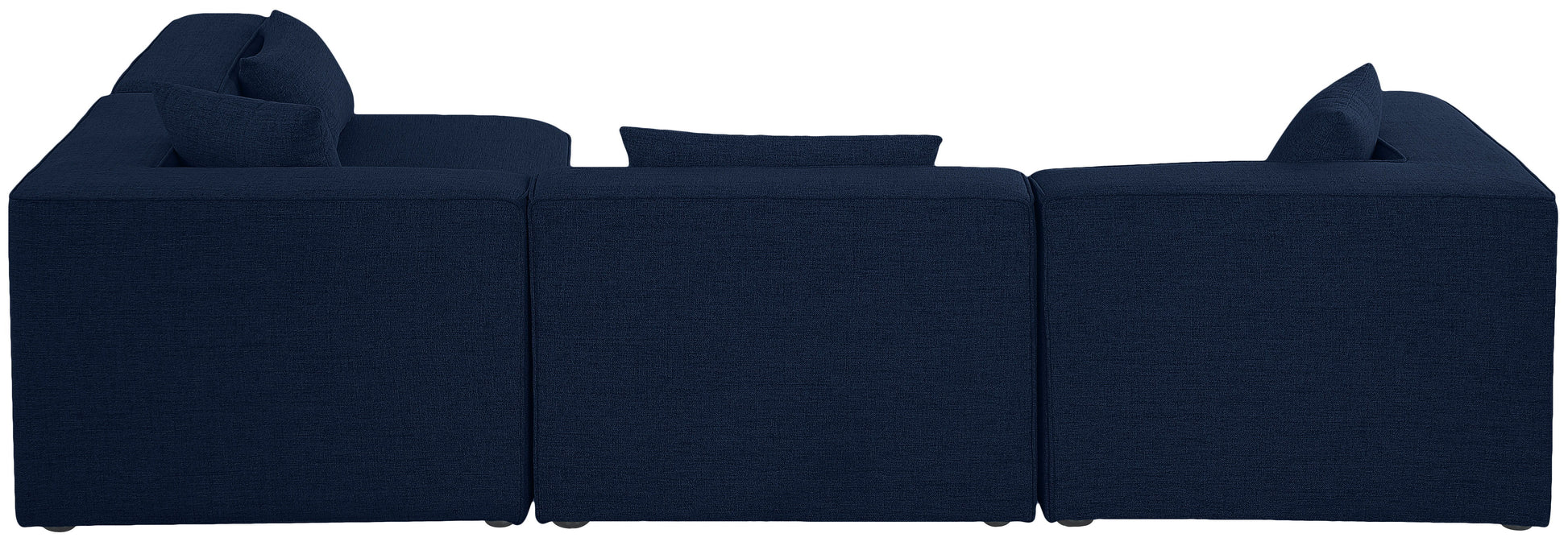 Cube - Linen 4 Piece Modular Corner Sectional