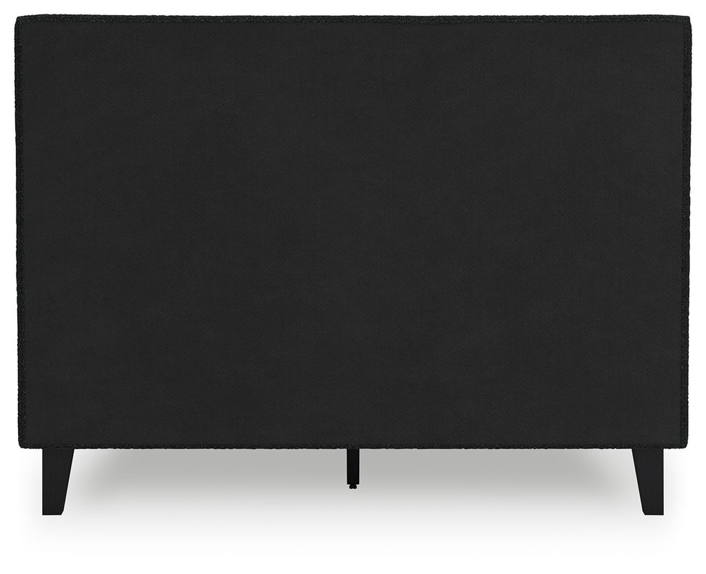 Cadmori - Upholstered Bed With Roll Slats