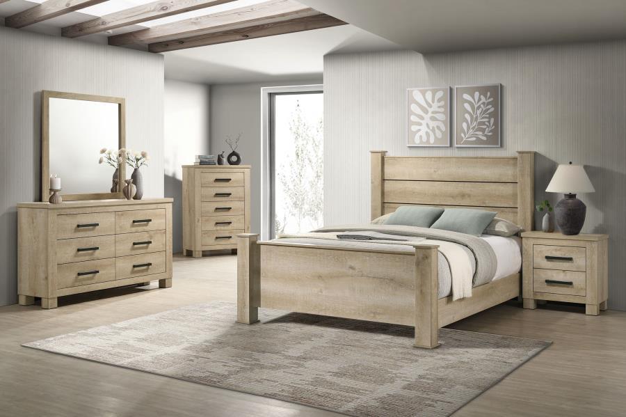 Oakglen - Panel Bed