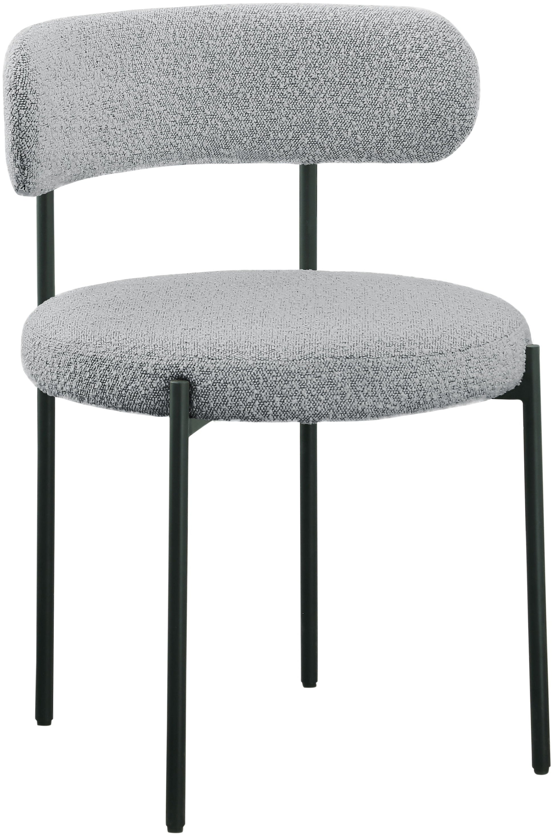 Beacon - Boucle Fabric Dining Chair (Set of 2)