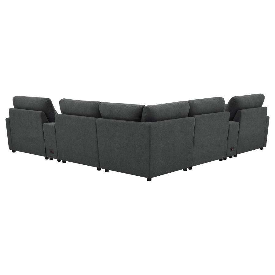 Collins - 7-Piece Modular Power Reclining Sectional