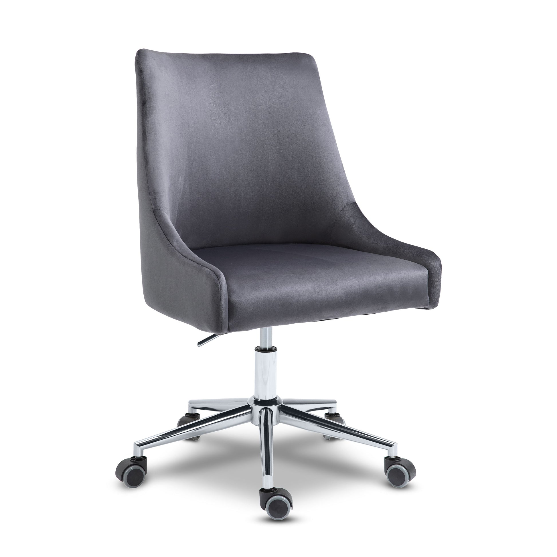 Karina - Office Chair with Chrome Legs