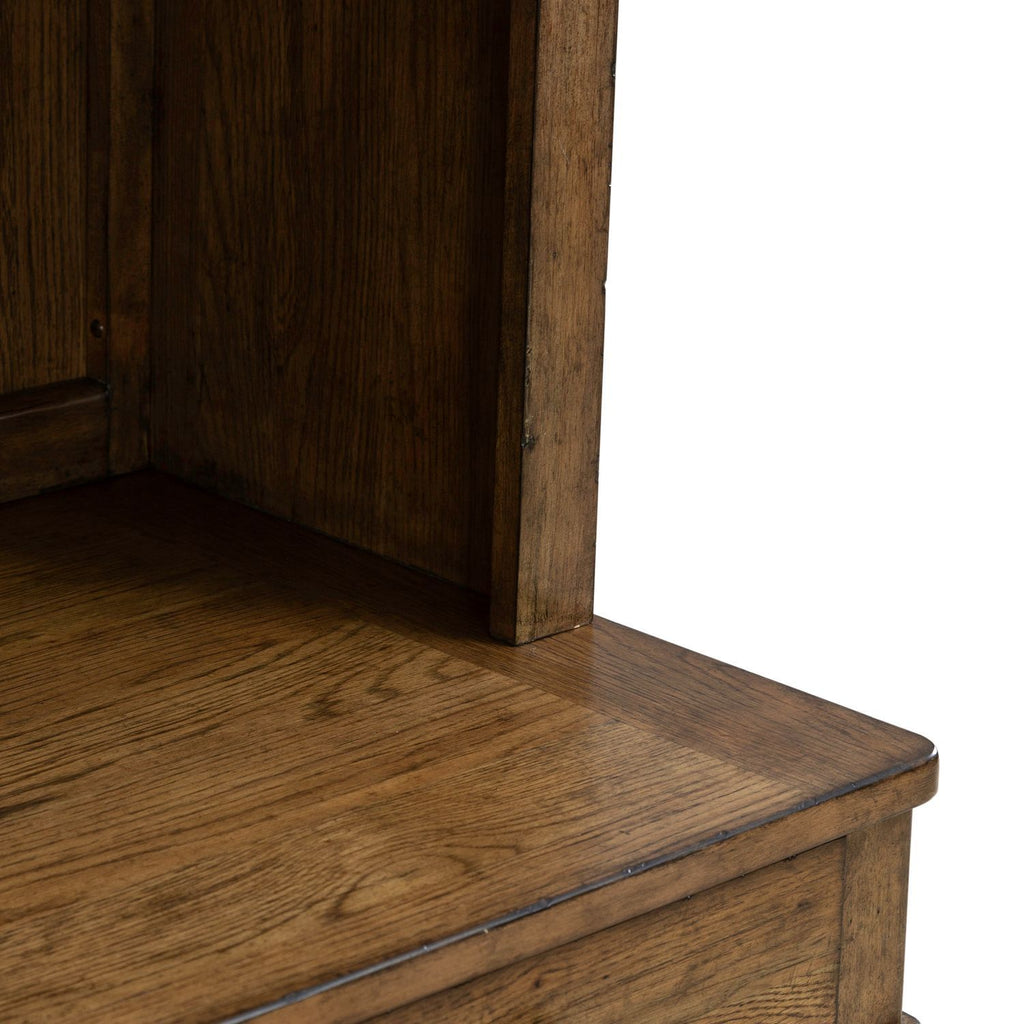 Carolina Park - Credenza & Hutch - Brown