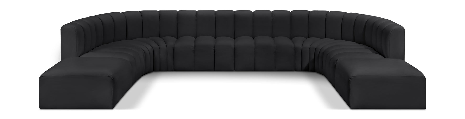 Arc - Faux Leather Modular Sectional