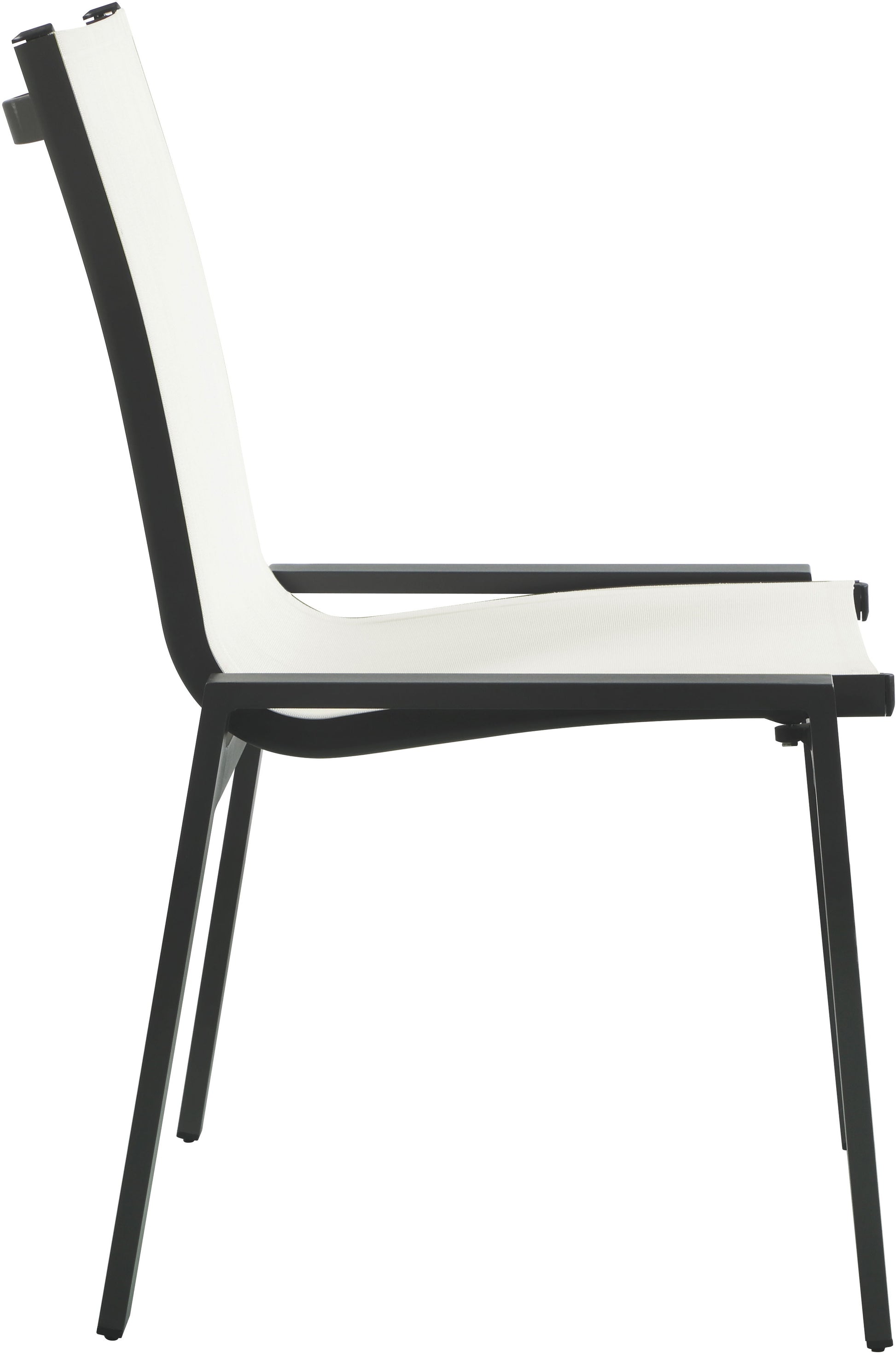 Nizuc - Outdoor Patio Dining Chair With Gray Frame (Set of 2)