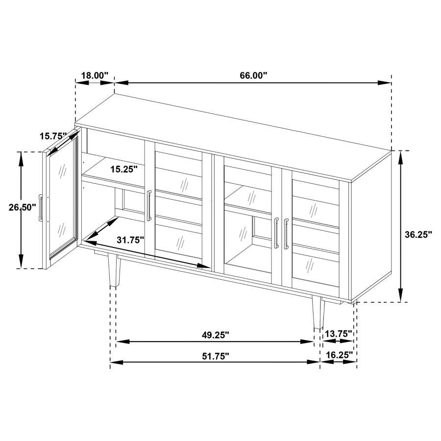 Middleton - 106" Extension Leaf Dining Set