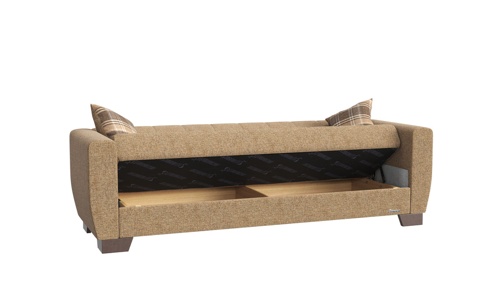 Ottomanson Barato - Upholstered Convertible Sofabed With Storage