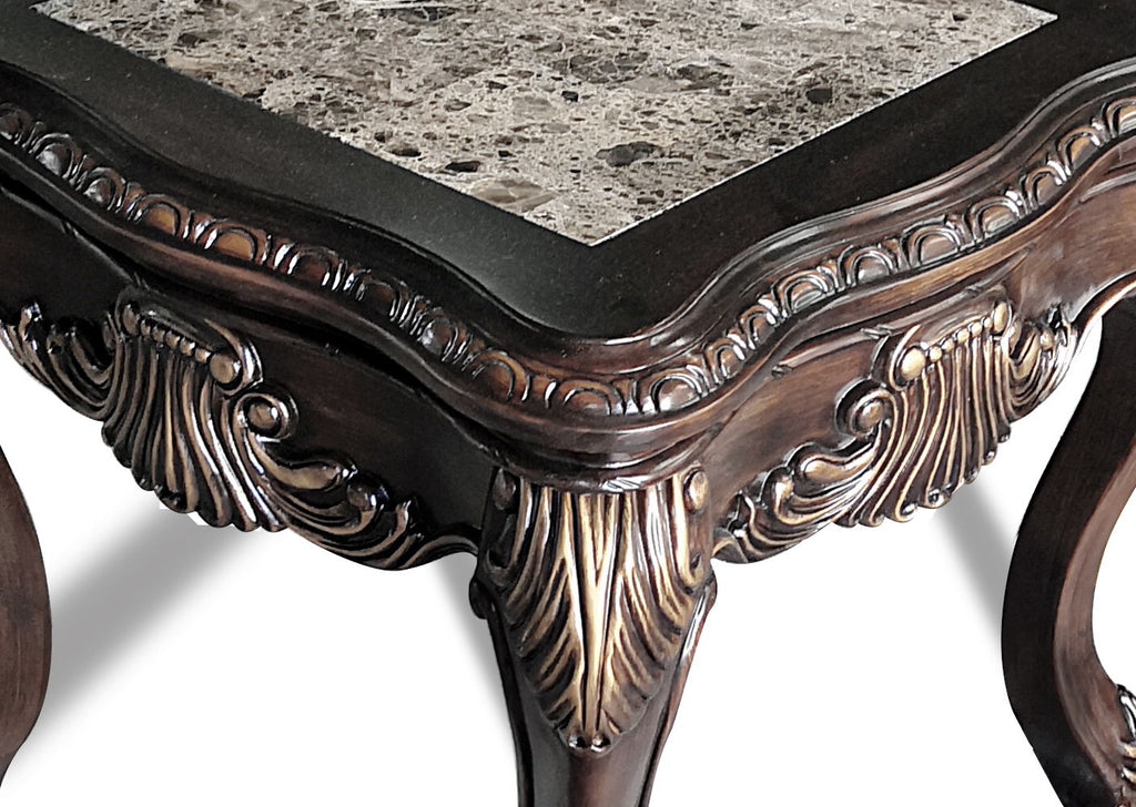 Alexa - 5 Piece Living Room Set - Light Brown