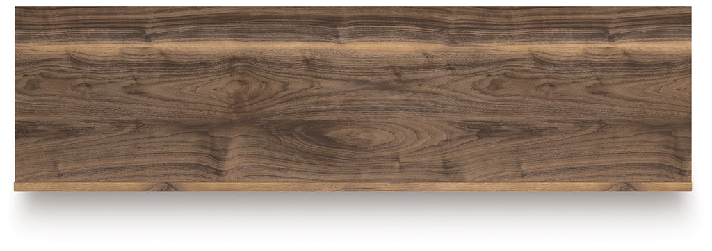 Zadilyn - Brown - XL TV Stand With Fireplace Option