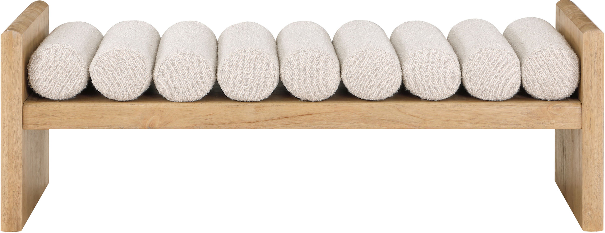 Waverly - Bench With Natural Frame