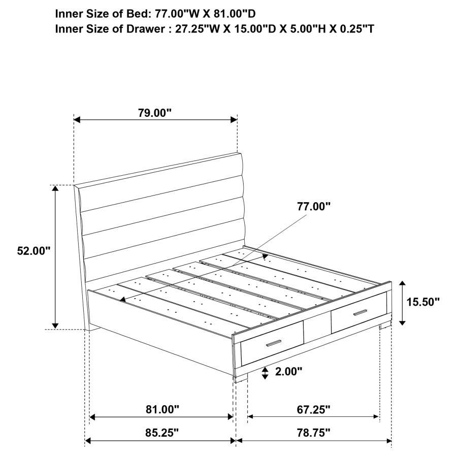 Felicity - Storage Bed