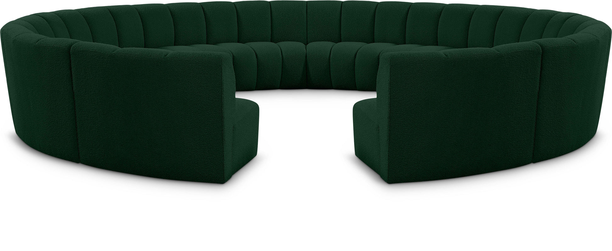 Infinity - 12 Piece Modular Sectional - Green