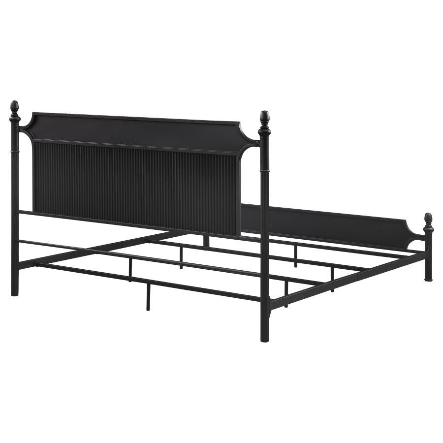 Cameron - Metal Panel Bed