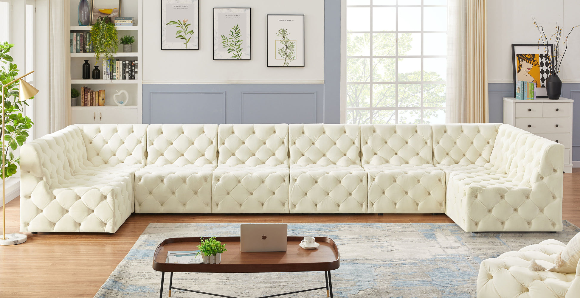 Tuft - 8 Piece Modular Sectional