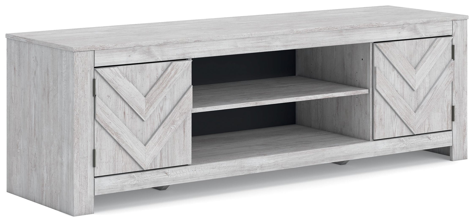 Cayboni - LG TV Stand With Fireplace Option
