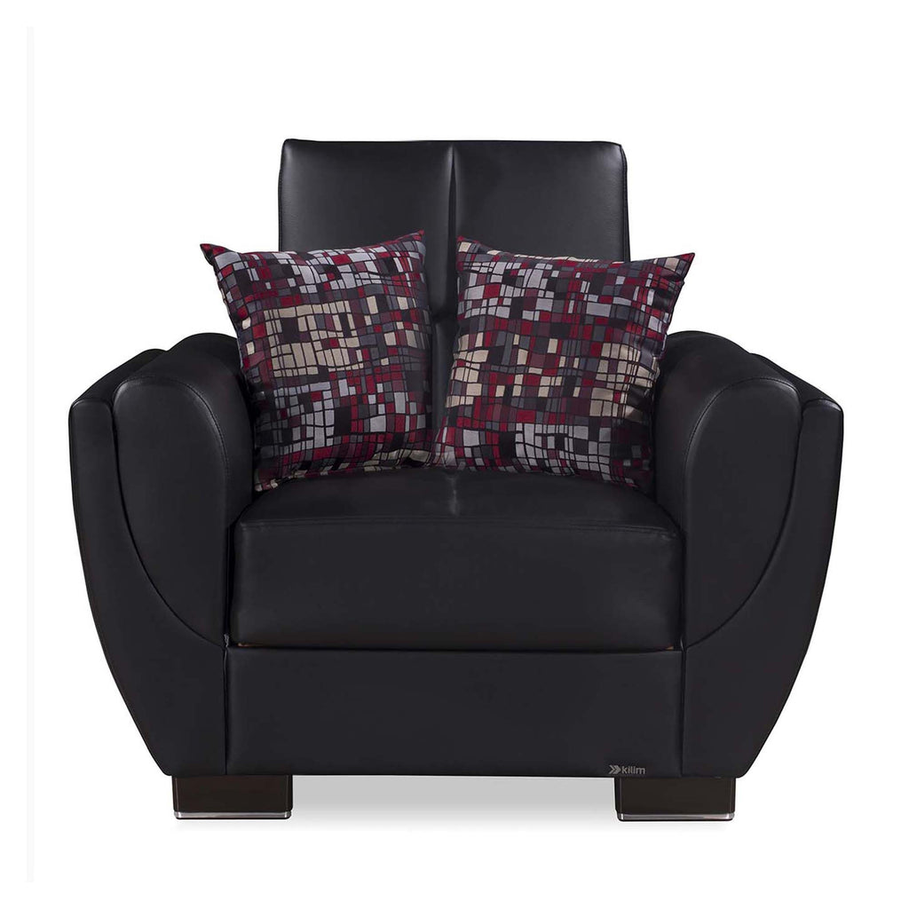 Ottomanson Armada Air - Upholstered Convertible Armchair With Storage