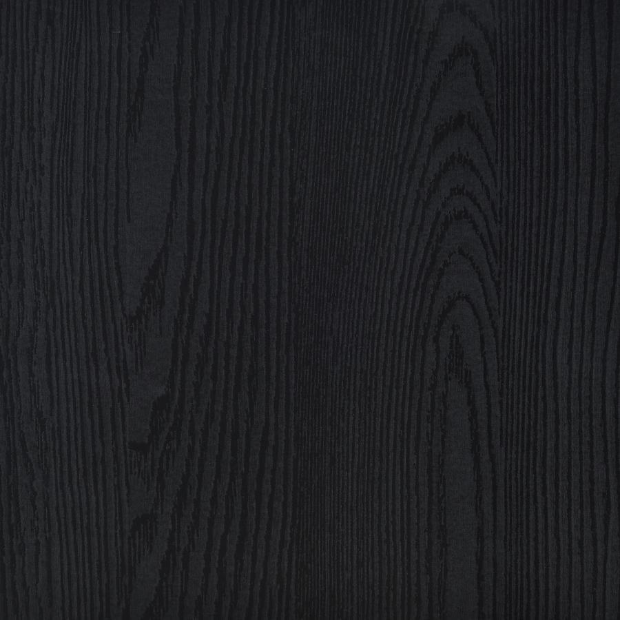 Max - Square Engineered Laminate End Side Table - Black