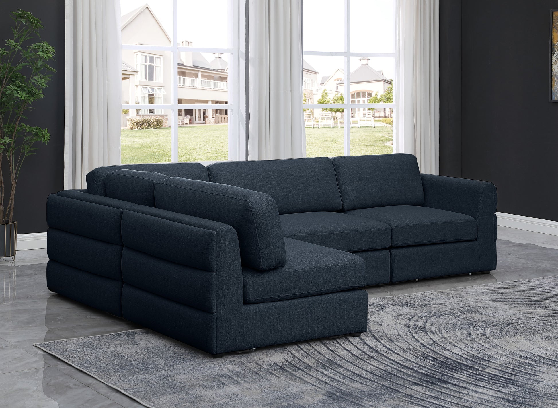 Beckham - 4 Piece Modular Sectional