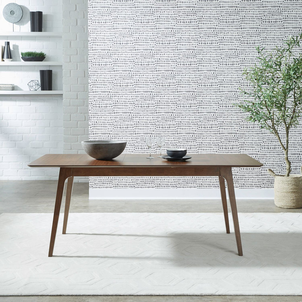 Space Savers - Rectangular Leg Table - Brown