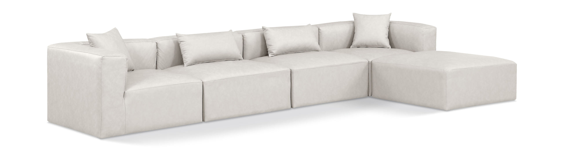 Cube - 5 Piece Modular Sectional With Chaise