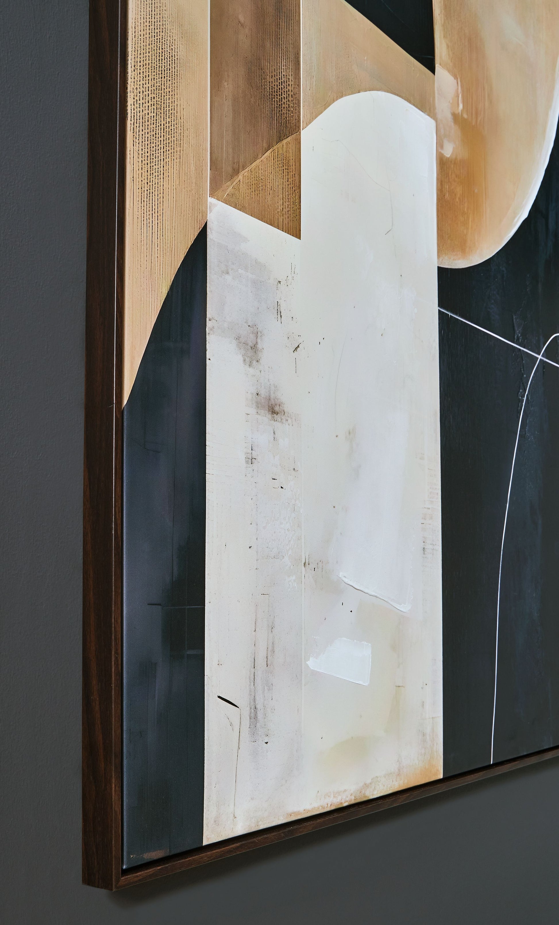 Ewanford - Black / Brown / Tan - Wall Art