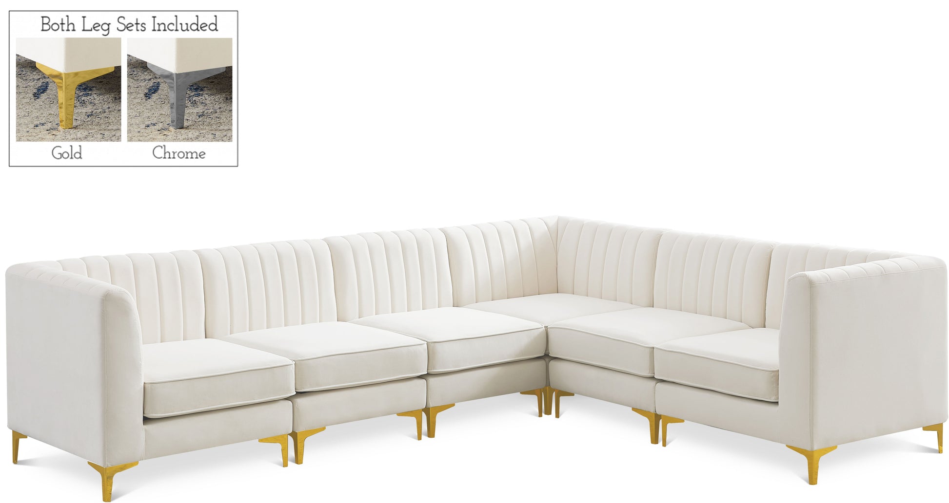Alina - 6 Piece Sectional