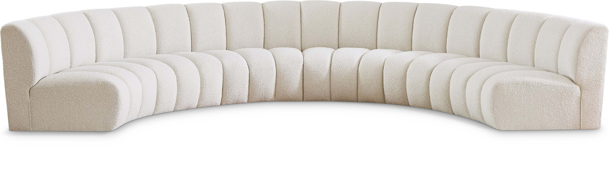 Infinity - 6 Piece Modular Sectional - Cream