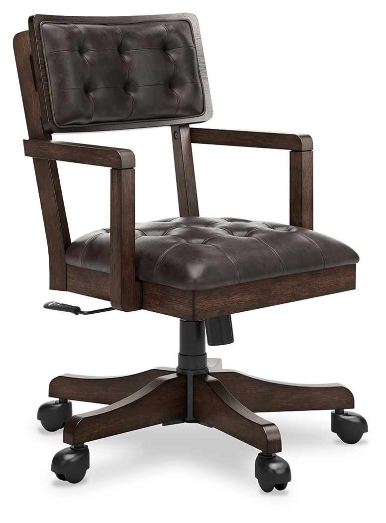 Breckington - Dark Brown - Home Office Desk Chair