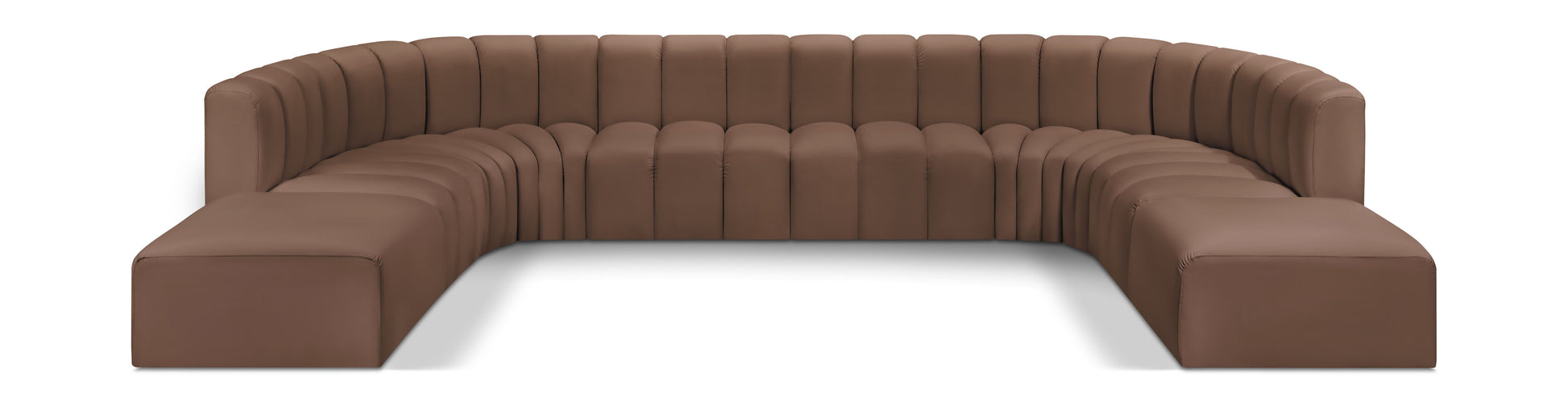 Arc - Faux Leather Modular Sectional