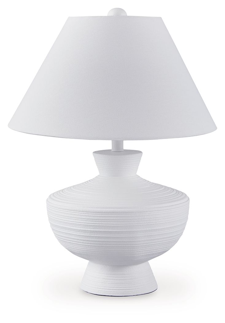 Harelwood - White - Poly Table Lamp