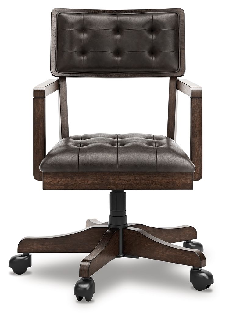 Breckington - Dark Brown - Home Office Desk Chair