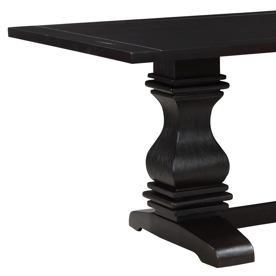 Parkins - Rectangular Dining Table - Rustic Espresso