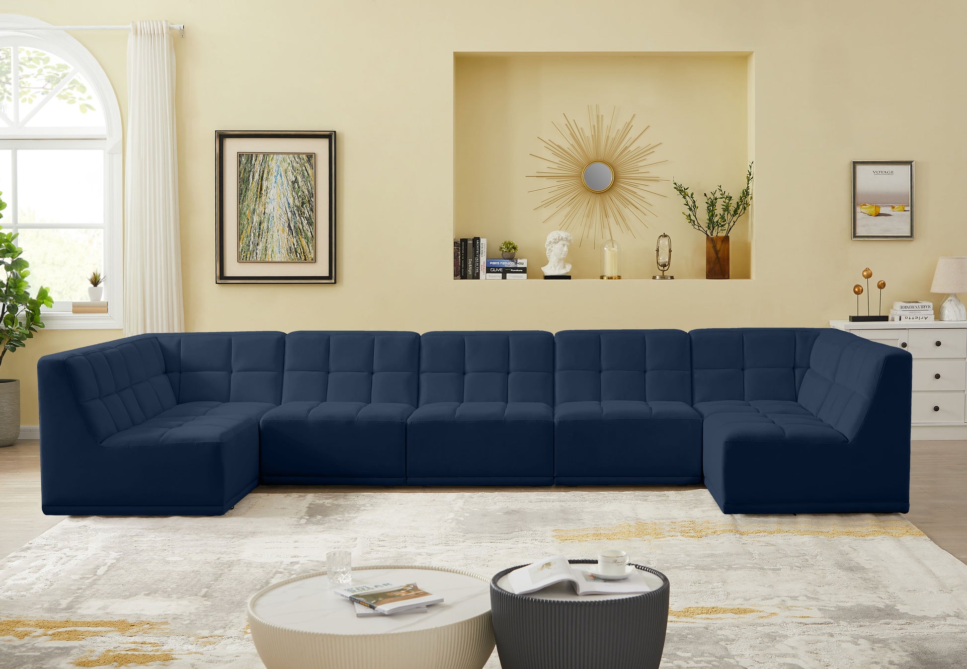 Relax - 7 Piece Modular Sectional