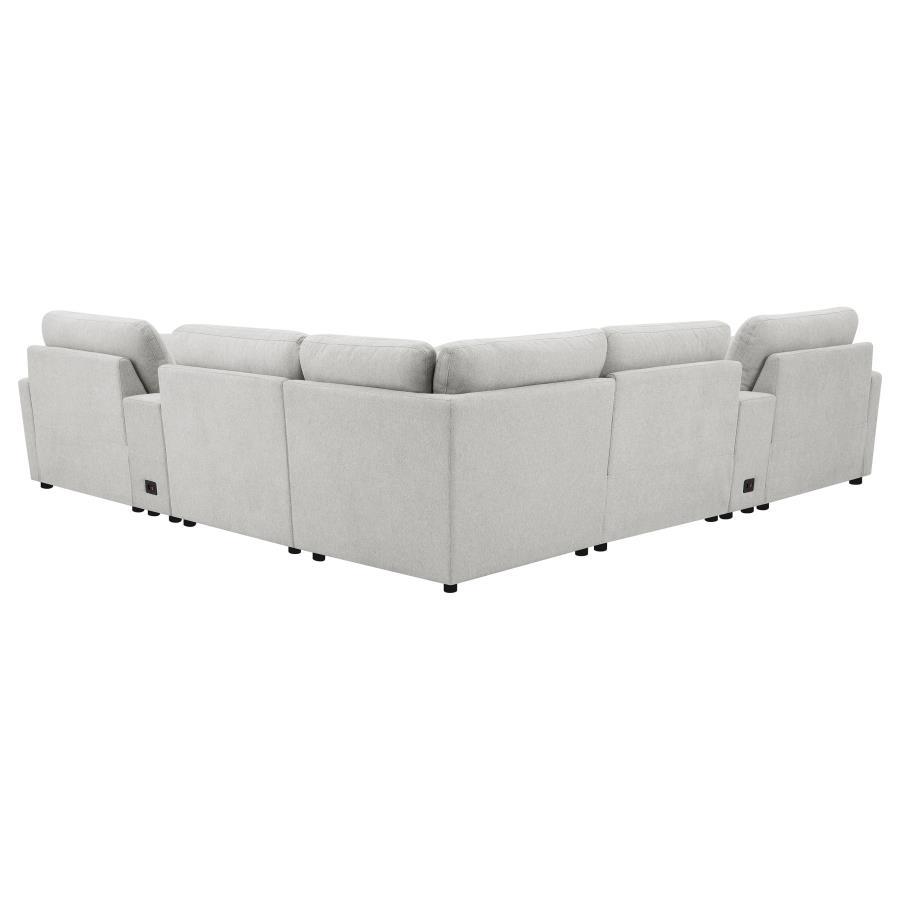 Collins - 7-Piece Modular Power Reclining Sectional