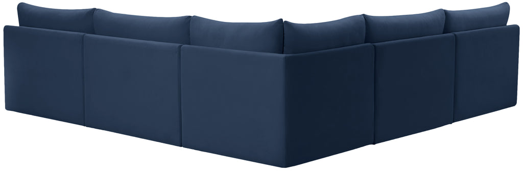 Jacob - Modular Corner Armless Sectional 5 Piece