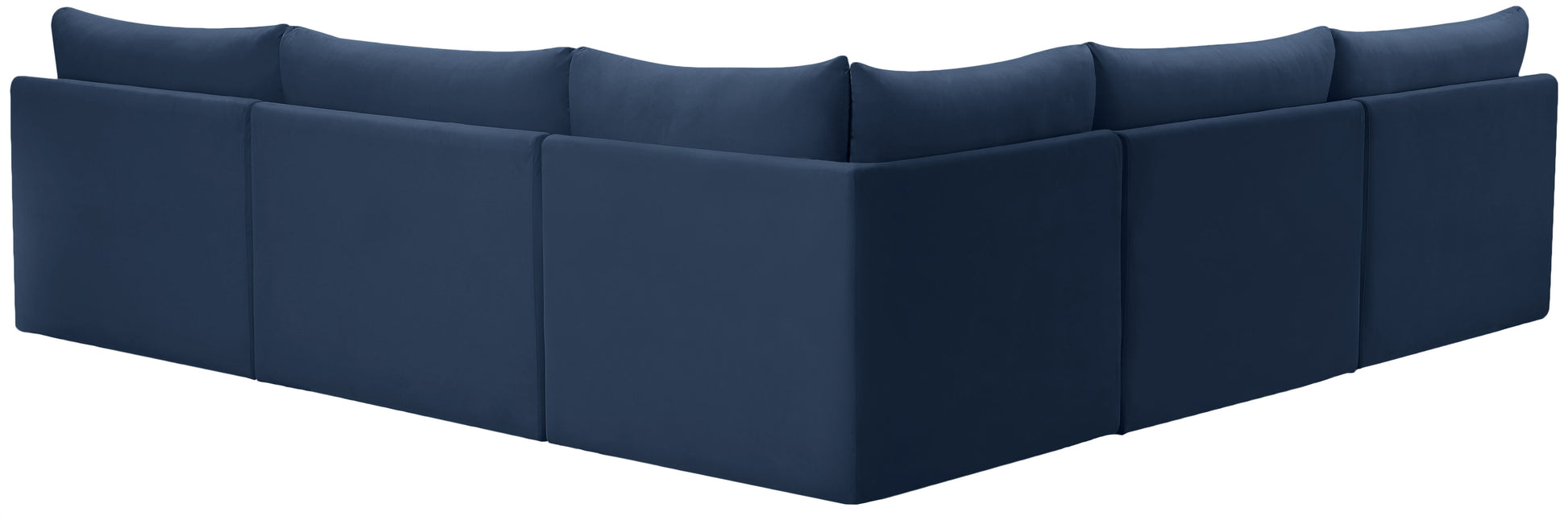 Jacob - Modular Corner Armless Sectional 5 Piece
