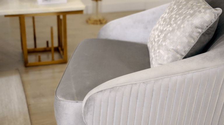 HD-7008 - Chair - Gray / Gold