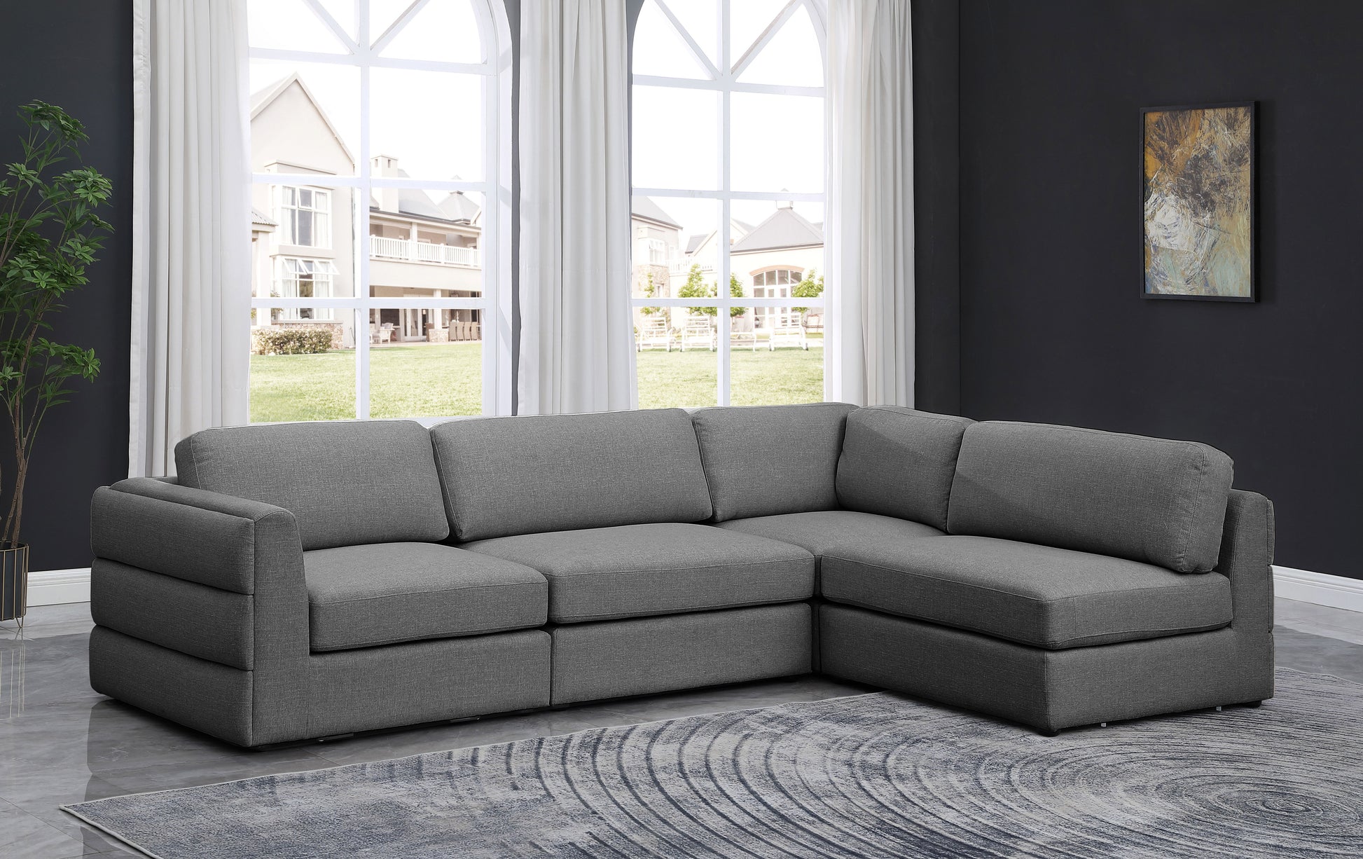 Beckham - 4 Piece Modular Sectional