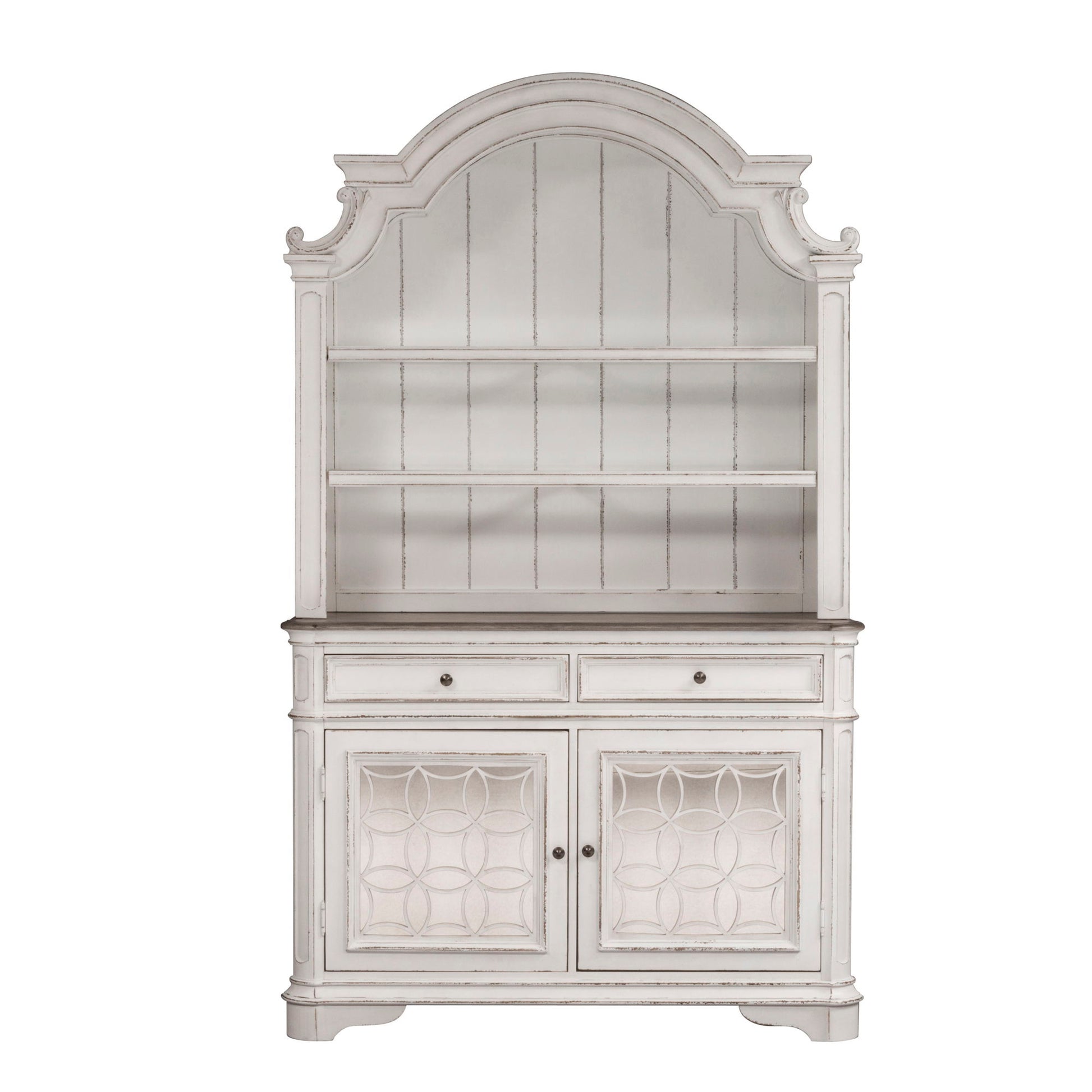 Magnolia Manor - Hutch - Aged White