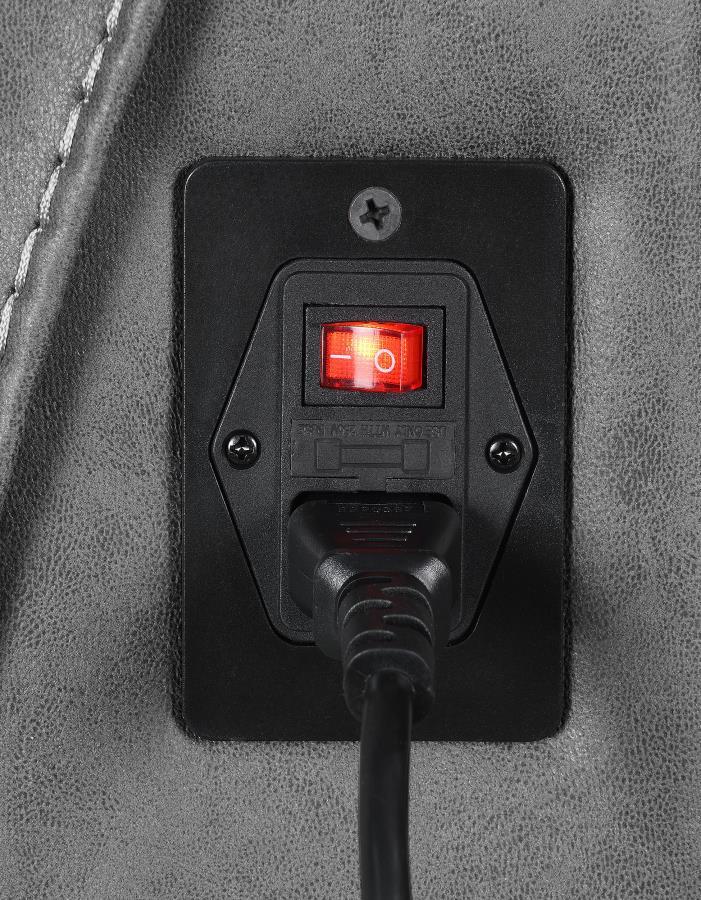 Higgins - Four-Piece Upholstered Power Sectional