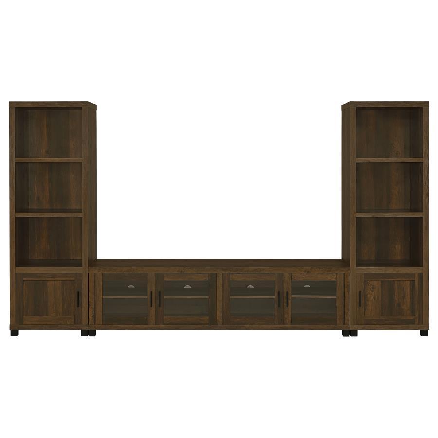 Sachin - 3-Shelf Engineered Wood Media Tower