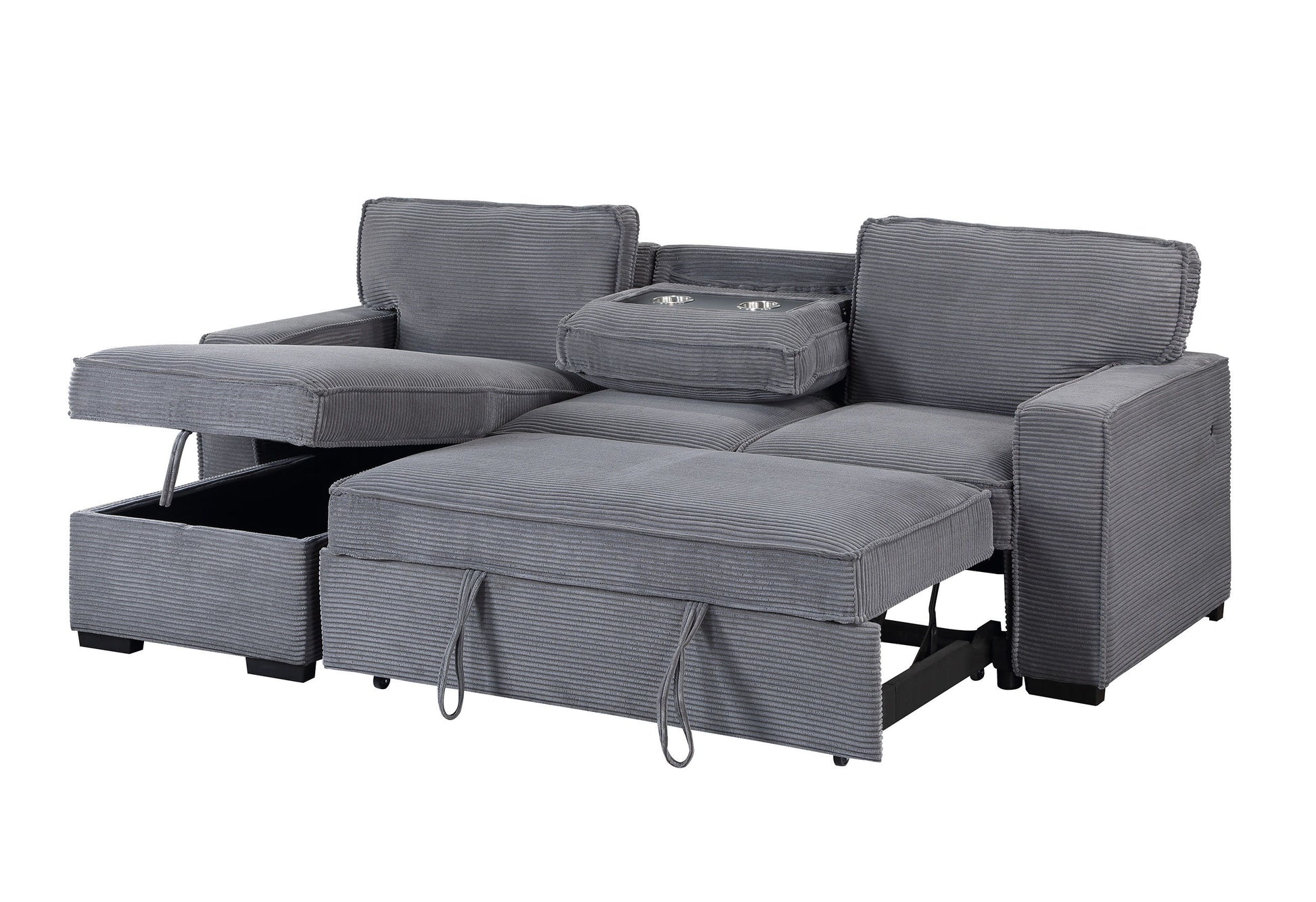 U0203 - Reversible Sofa Bed - Light Gray