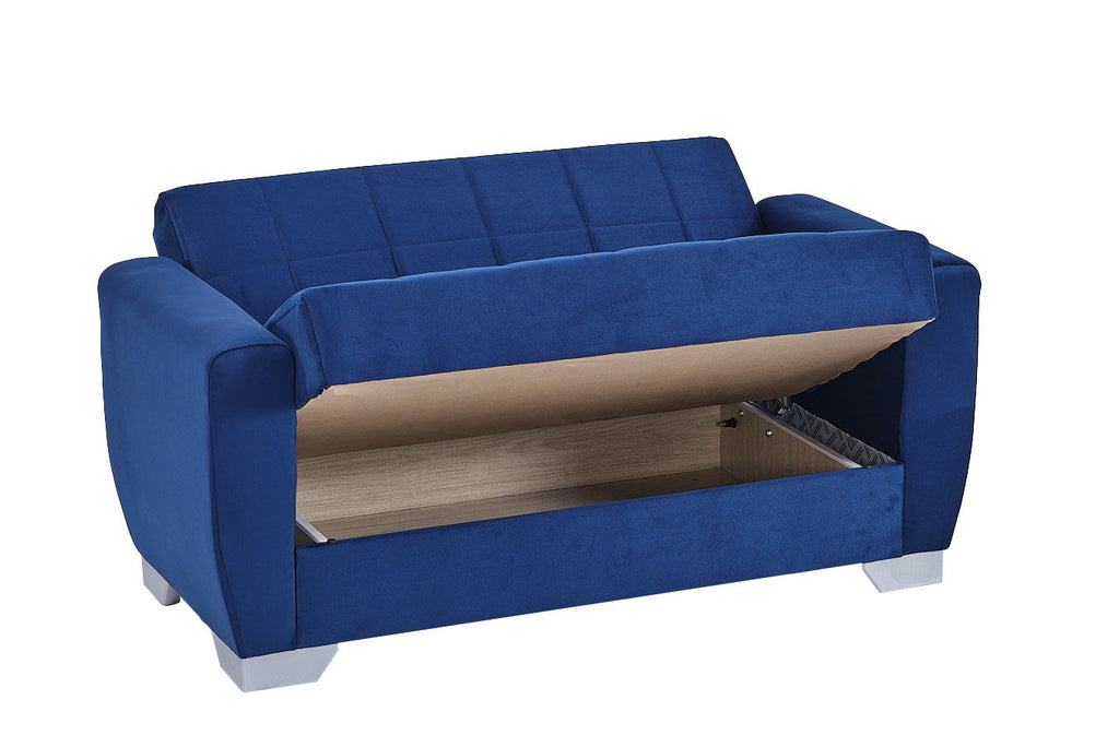 Ottomanson Barato - Upholstered Convertible Loveseat With Storage