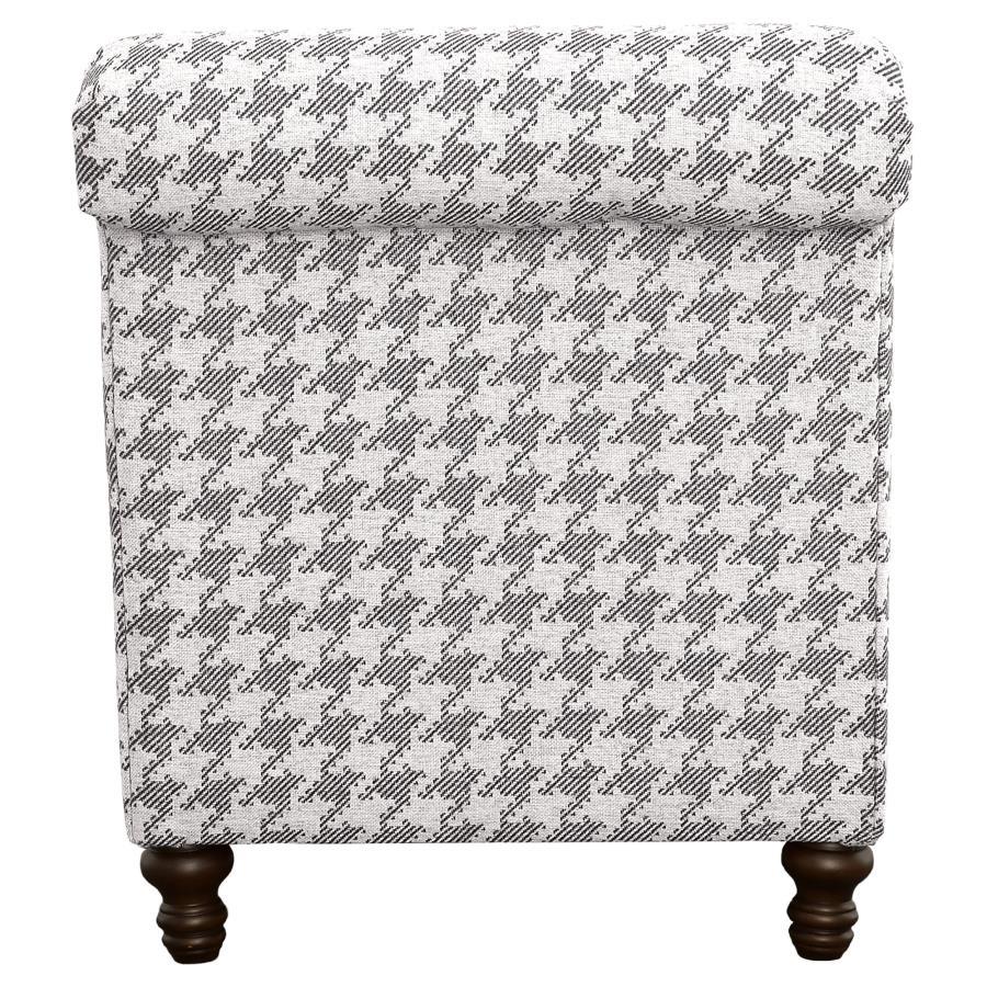 Glenn - Upholstered English Arm Accent Chair