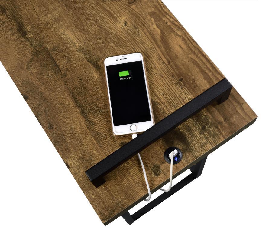 Maxwell - C-shaped Side Table USB Charging