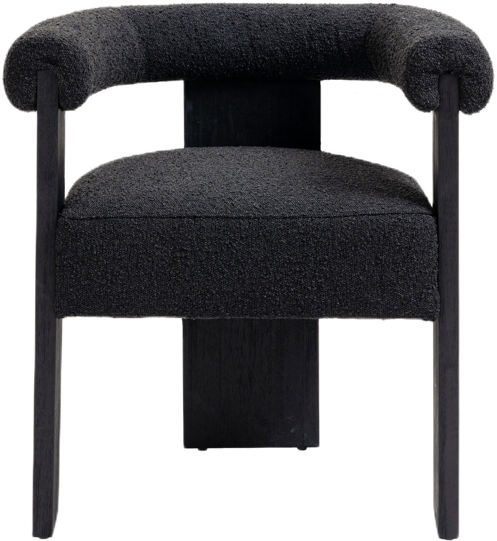 Barrel - Dining Chair - Black Legs