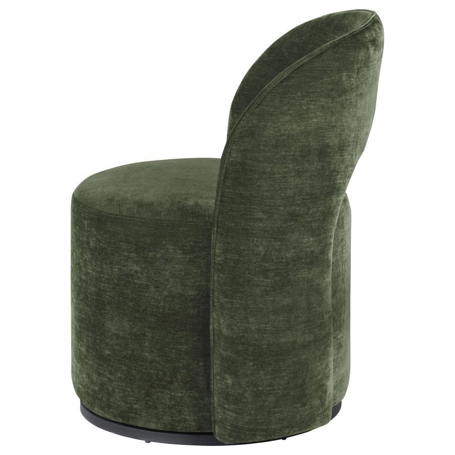 Harjo - Velvet Upholstered Swivel Accent Chair