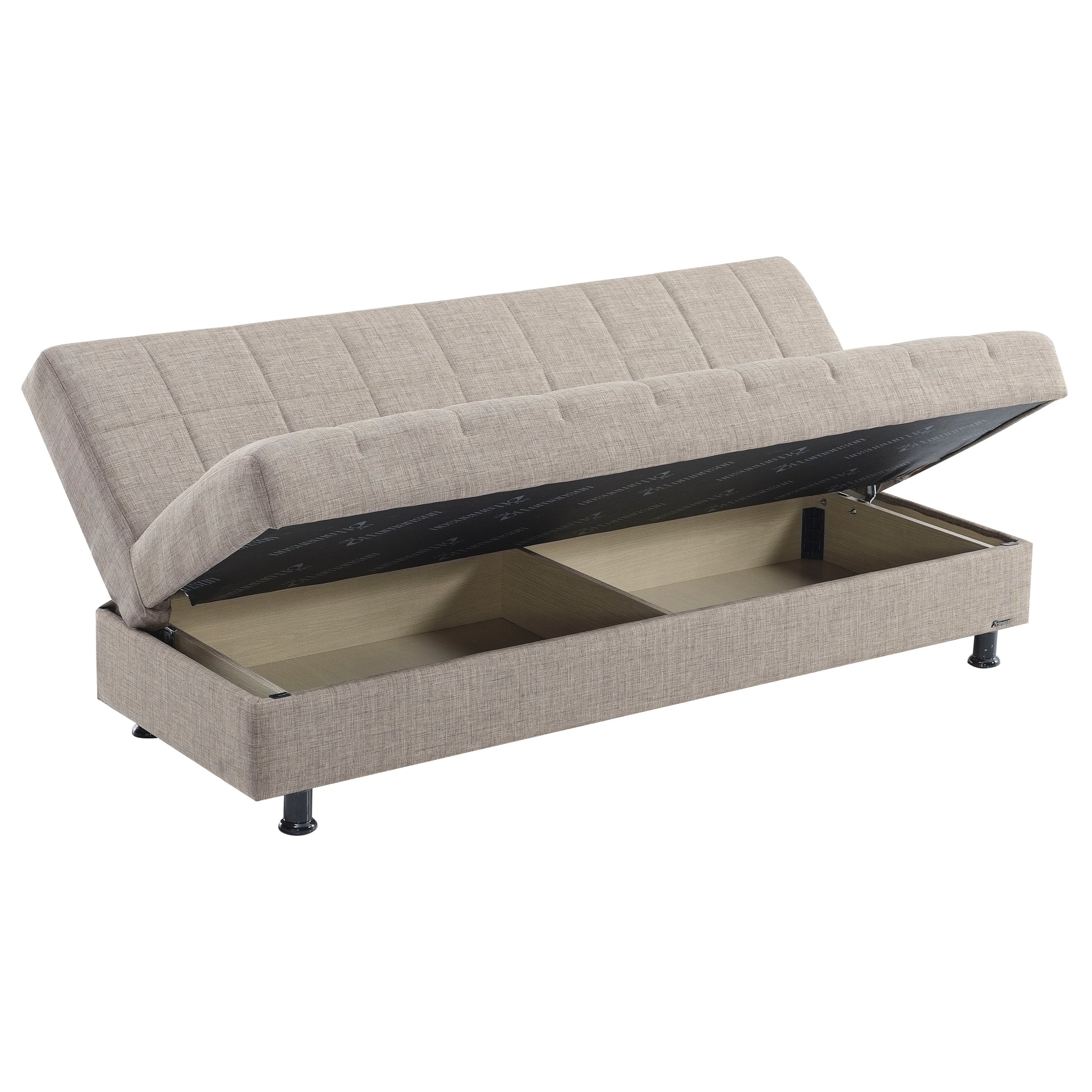 Ottomanson Sasta - Convertible Sofabed With Storage - Living Room Furniture - Bedroom Couch For Small Rooms - Studio Apartment Essentials