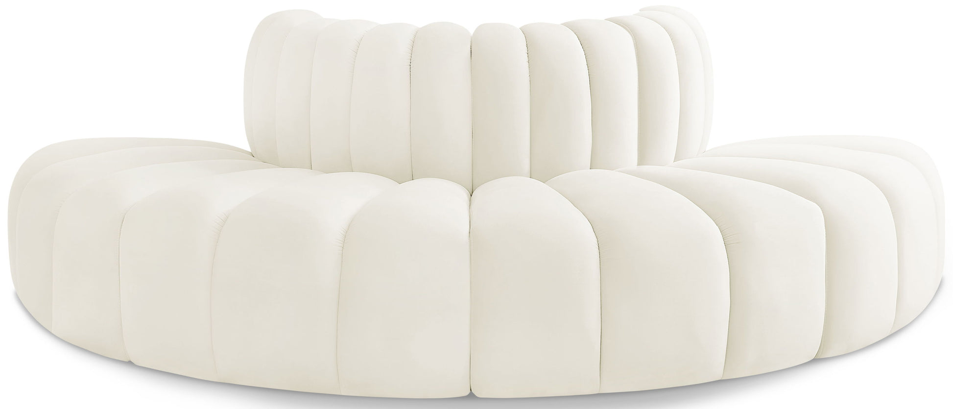 Arc - Velvet 4 Piece Modular Sofa