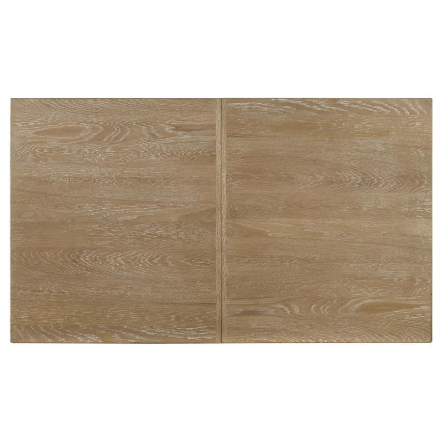 Adina - Extension Dining Table - Distressed Light Brown
